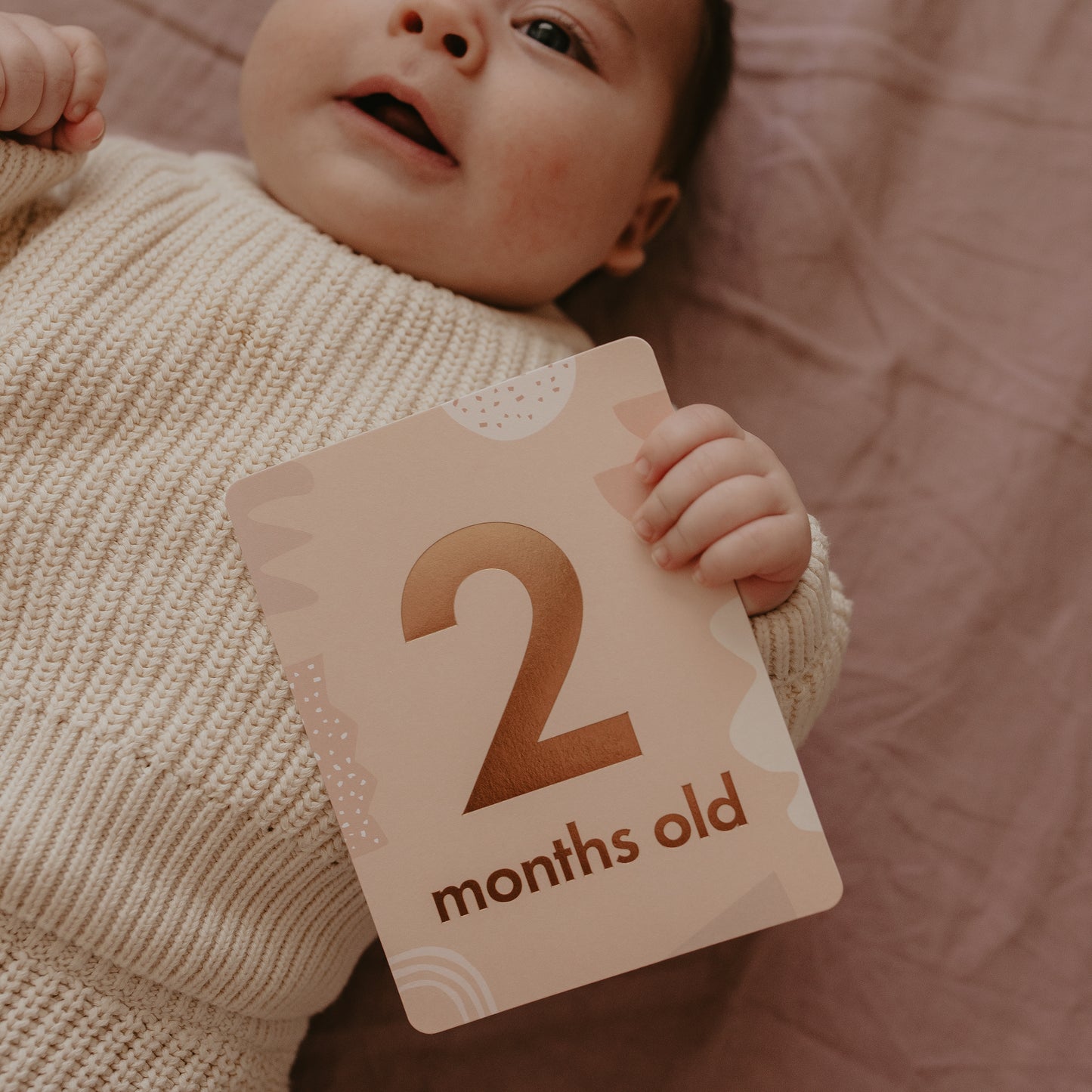Baby Milestone Cards Boho
