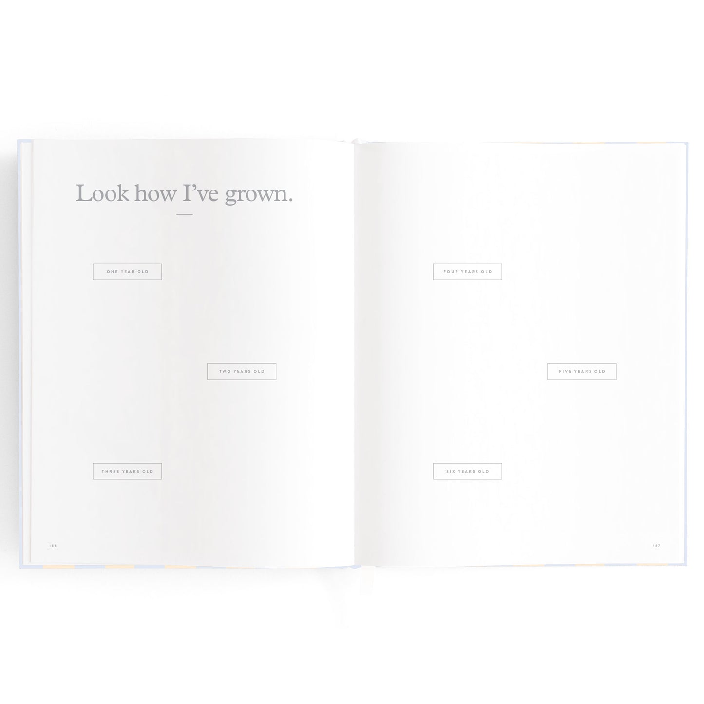 Baby Book Cloud Stripe