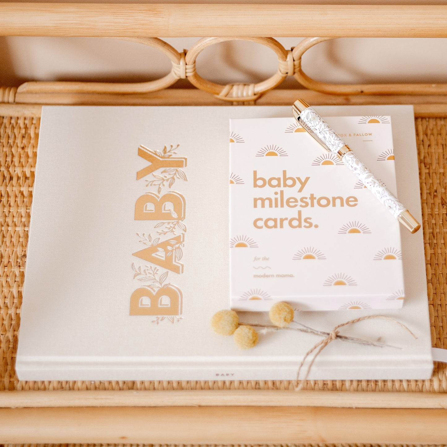 Baby Milestone Cards Boho