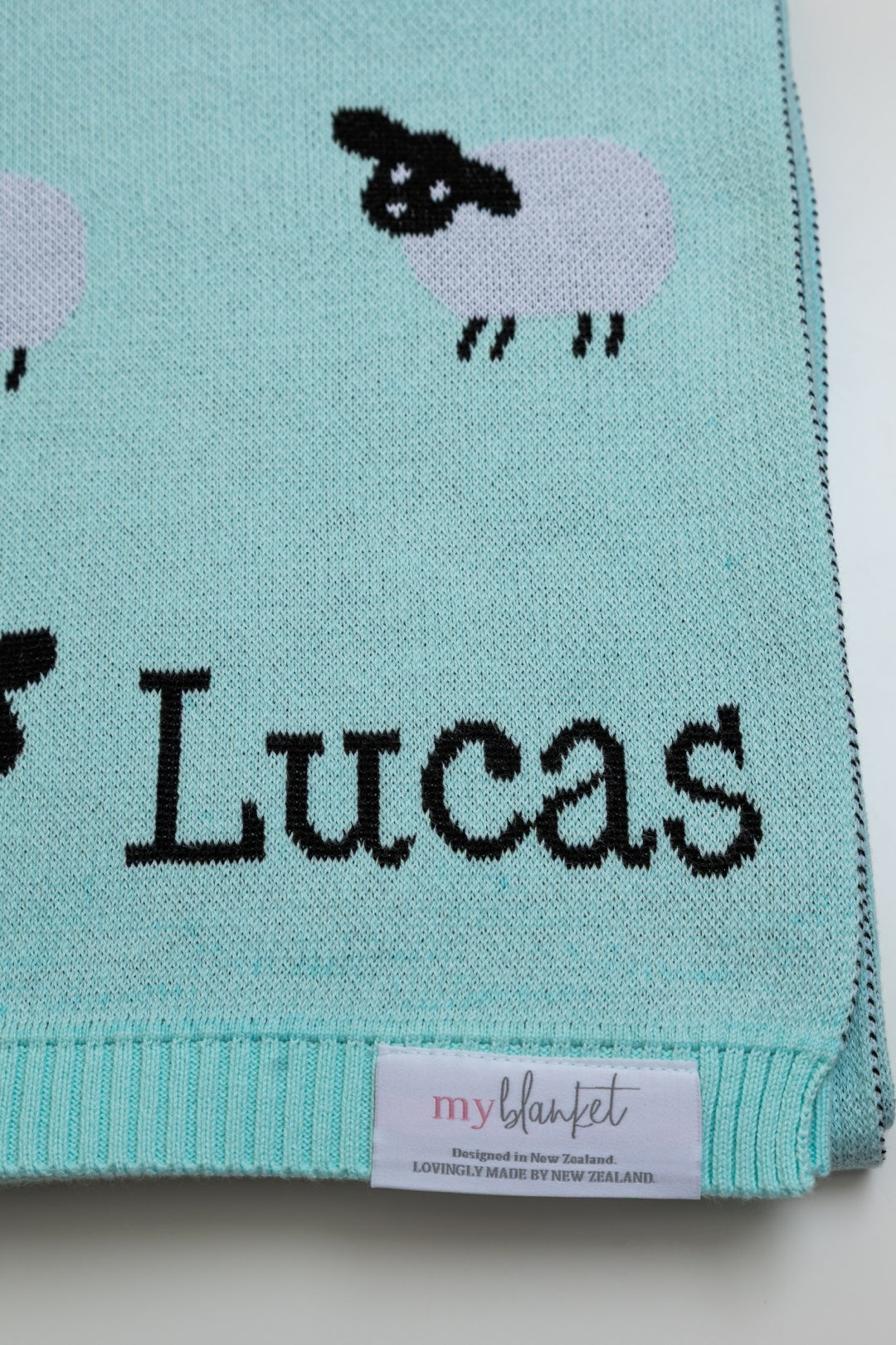 customized cotton baby blanket sheep design cot eggshell