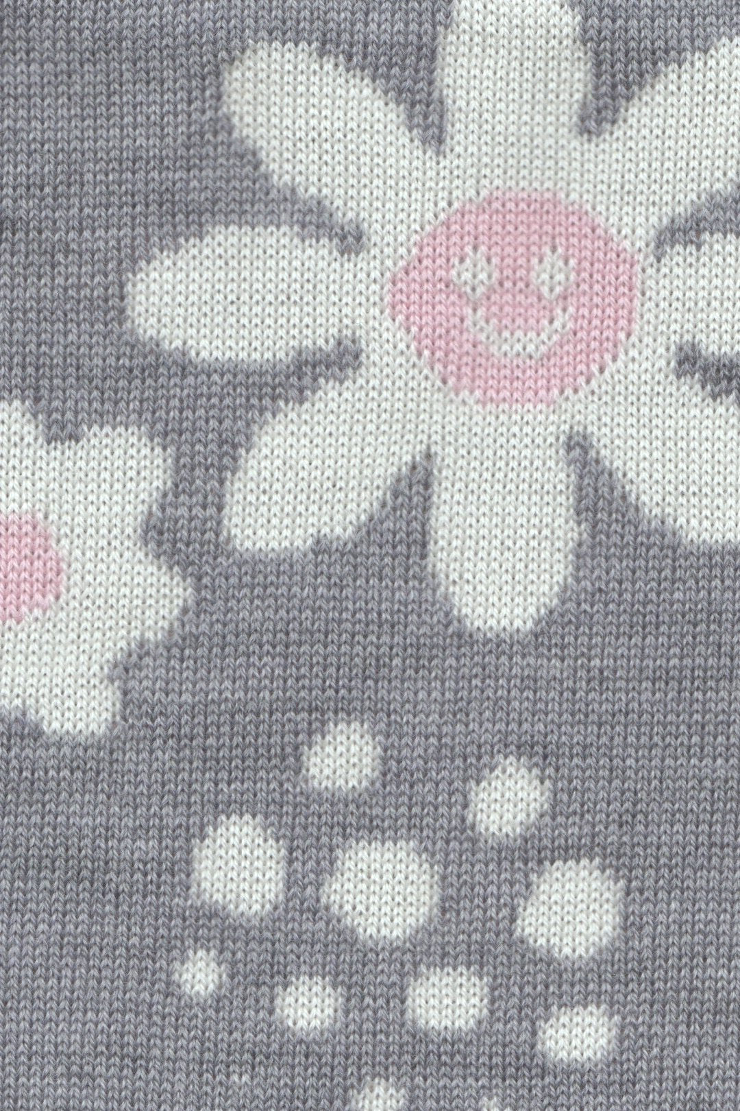 personalized merino wool blanket daisy flower cot pewter