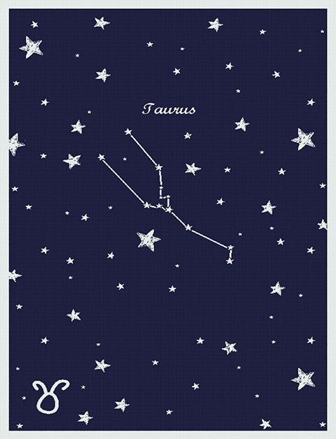 Customized Cotton Blanket - Zodiac