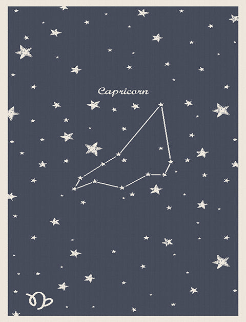 Personalized Merino blanket - Zodiac