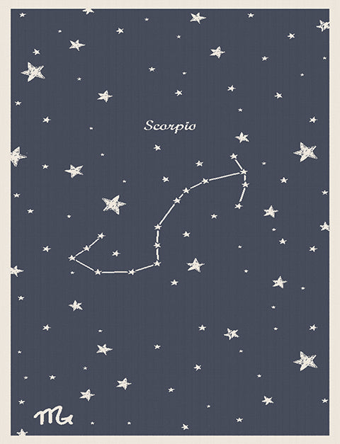 Personalized Merino blanket - Zodiac