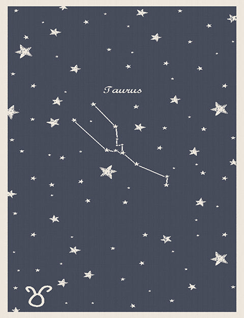Personalized Merino blanket - Zodiac