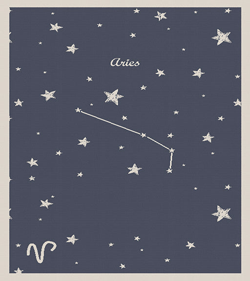 Personalized Merino blanket - Zodiac