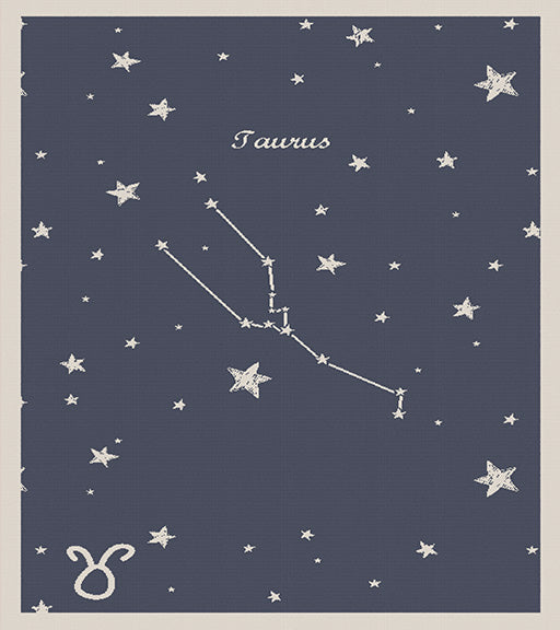 Personalized Merino blanket - Zodiac