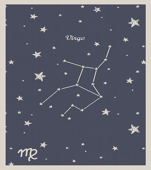 Personalized Merino blanket - Zodiac
