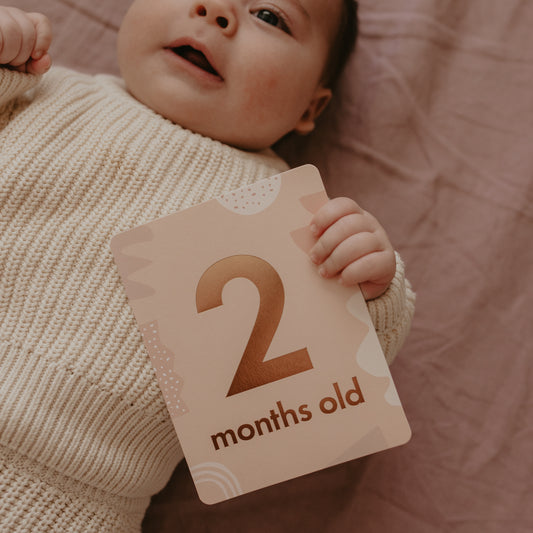 Baby Milestone Cards Boho