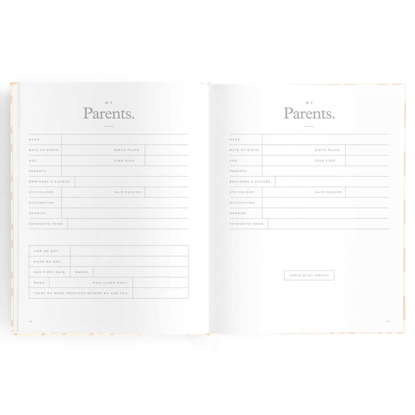 Baby Book Daisy Grid
