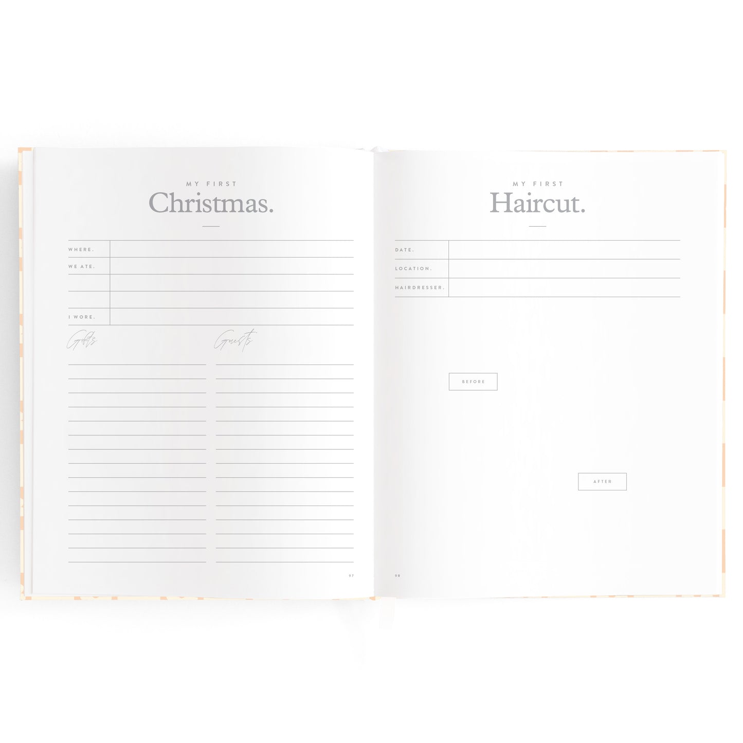 Baby Book Daisy Grid