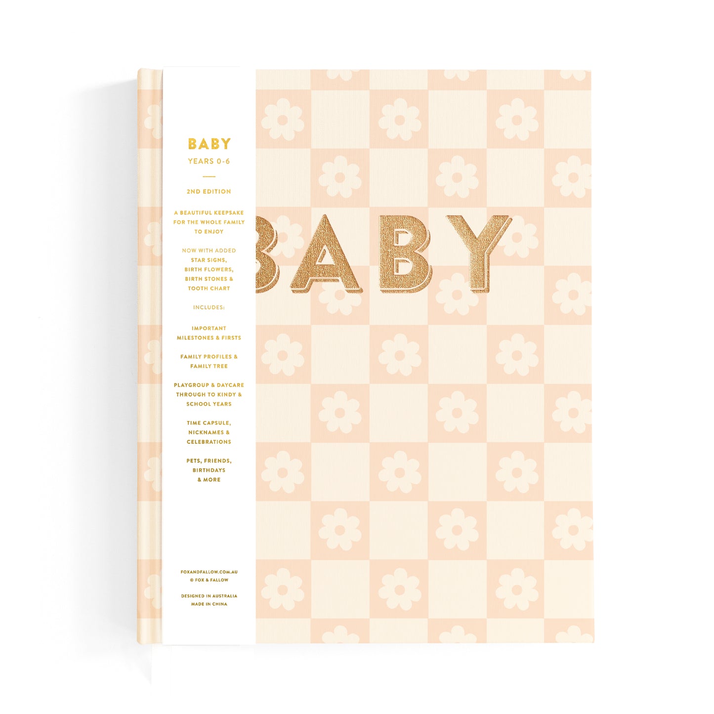 Baby Book Daisy Grid